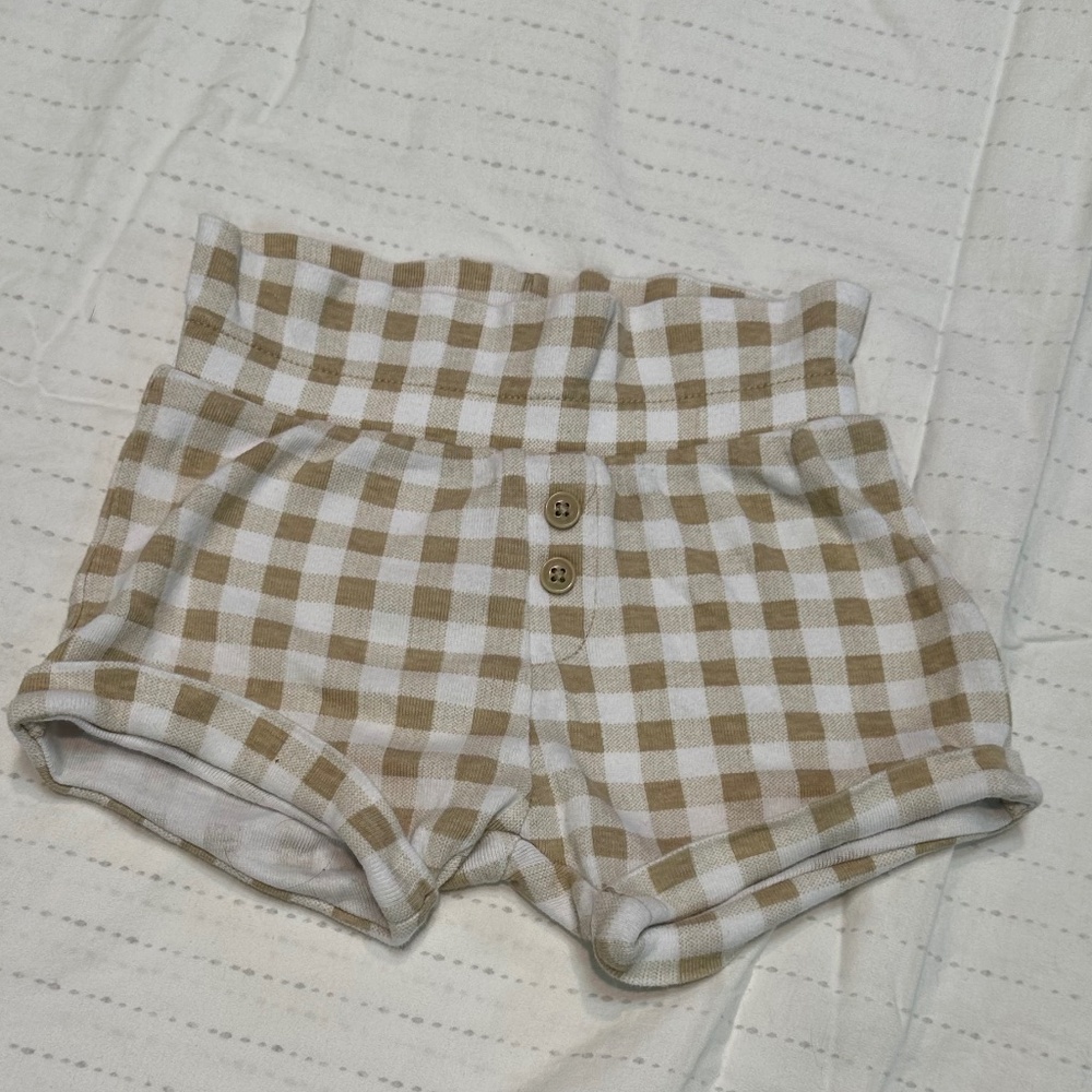 Gingham shorts